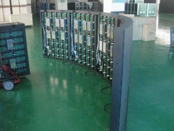 P16 IP65 2R1G1B Flexible Aluminum Advertising Outdoor Curved Led Display Wall