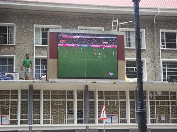 12 Sport Wall Mounted Outdoor Full Color Led Display ,Epistar + silan Chip IP65