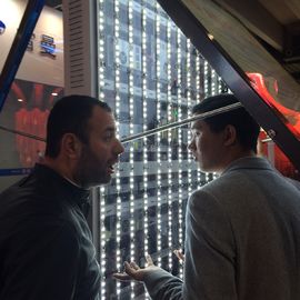 Outdoor LED P6 ad player asvertising billboard,55inch stand alone,good quality