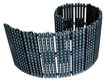 SMD 5050 3 In 1 Transparent Led Display 5000K P12.5 For Video Broadcasting