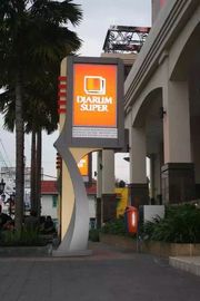 P3 - P6 Led Commercial Outdoor Advertising Billboard High Brightness 3G/4G/WIFI/USB lamp pole sign