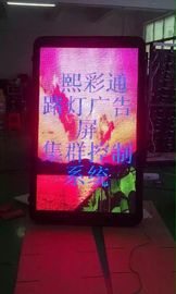 P3 - P6 Led Commercial Outdoor Advertising Billboard High Brightness 3G/4G/WIFI/USB lamp pole sign