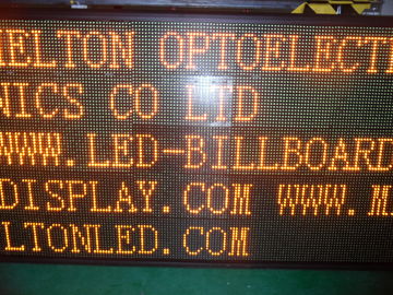 Waterproof Single Color Large Modular Scrolling LED Outdoor Signs P12 / 16