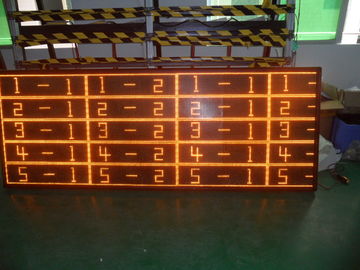 Waterproof Single Color Large Modular Scrolling LED Outdoor Signs P12 / 16