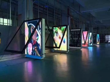 buy Digital Led Advertising Billboard Player 55 Inch P6 Rental Aluminum Cabinet online manufacturer