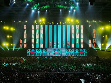 buy 244 × 122 mm Module ROHS Indoor Led Screens , High Definition LED Display online manufacturer