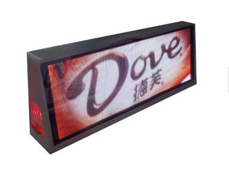 buy 3G Wireless Taxi Top LED Mobile Billboard Outdoor Advertising Video Screen P5 online manufacturer