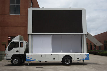 buy 1R1G1B P10 IP65 Aluminum Moving Led Mobile Billboard Display Screens CE ,Rohs online manufacturer