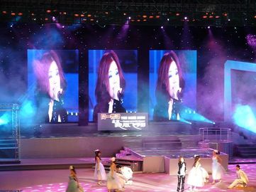 buy Full Color Iron 5000-9500 P10 5000 - 9500K 110V / 60Hz Led Stage Backdrop Screen online manufacturer